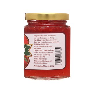 Mứt La Fresh Dâu Tây 210g