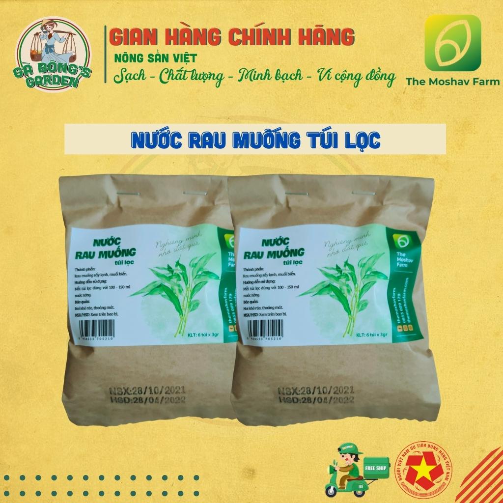 Bột Rau Muống Túi Lọc The Moshav Farm Thanh Lọc Cơ Thể Gói 15g