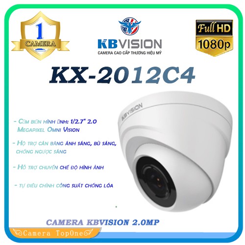 CAMERA KBVISION KX-2012C4 2.0MP