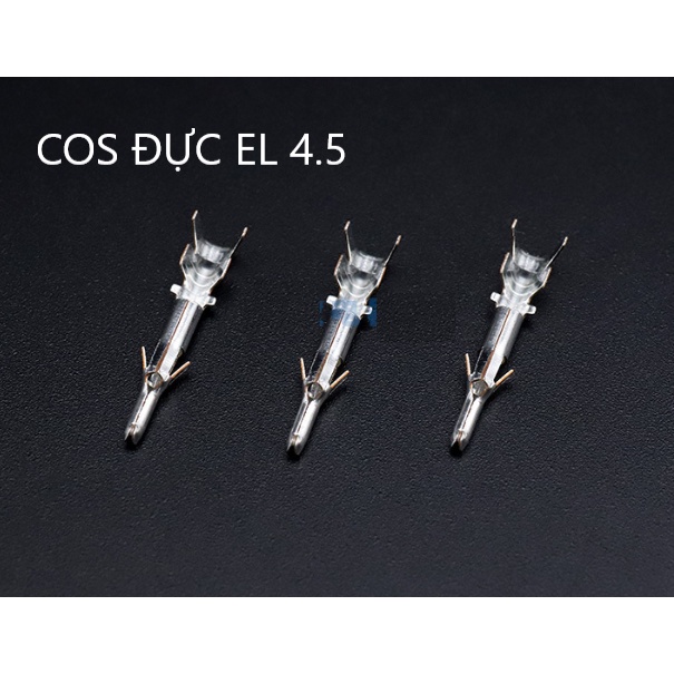 Đầu cos đực cái của loại đầu nối EL 4.5mm