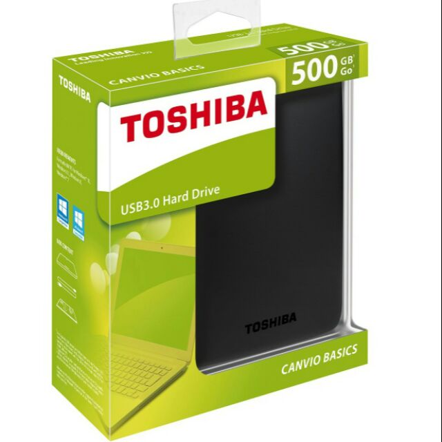 Ổ cứng di động toshiba 500gb