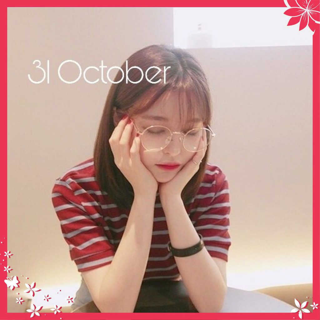 [Mã FARSSTGRE giảm 5K đơn bất kỳ] Kính nobita ngố cao cấp gọng vàng loại dày dặn