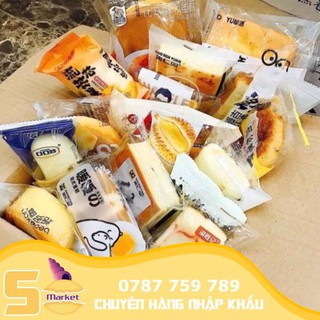Bánh Đài Loan Mix Đủ Vị 1kg (không trùng vị ,không mix mochi)