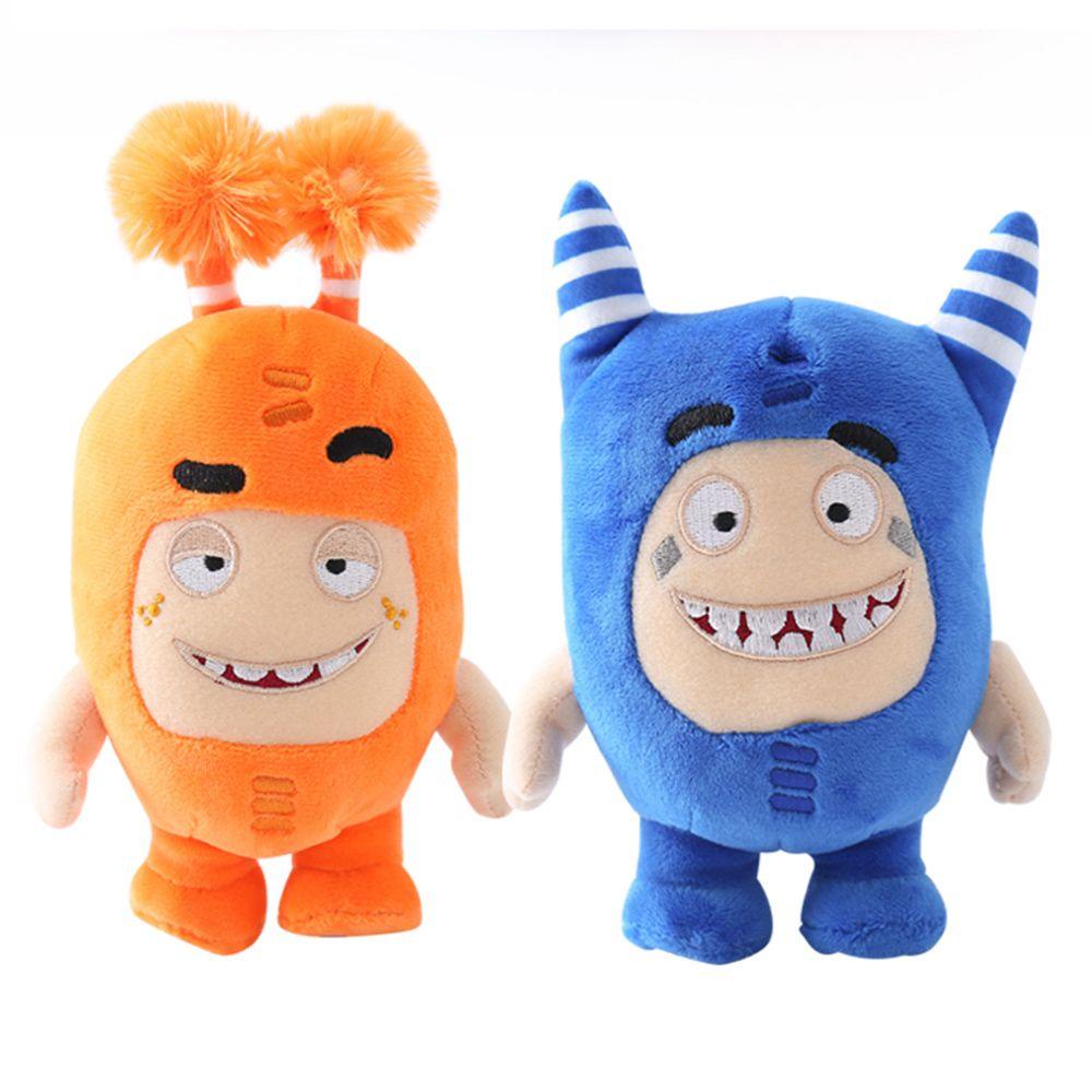 Búp Bê Nhồi Bông Oddbods 18cm Họa Tiết Hoạt Hình Dễ Thương