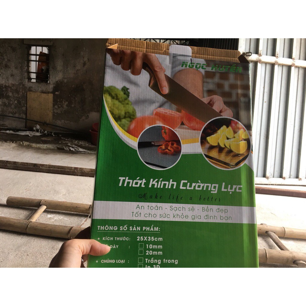 Thớt kính cường lực siêu bền
