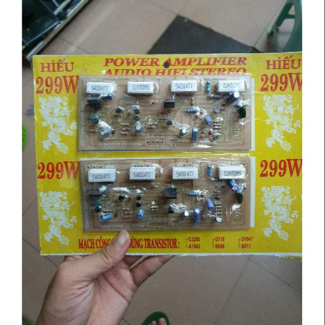 bo công suất 8 sò 2 vế 299w