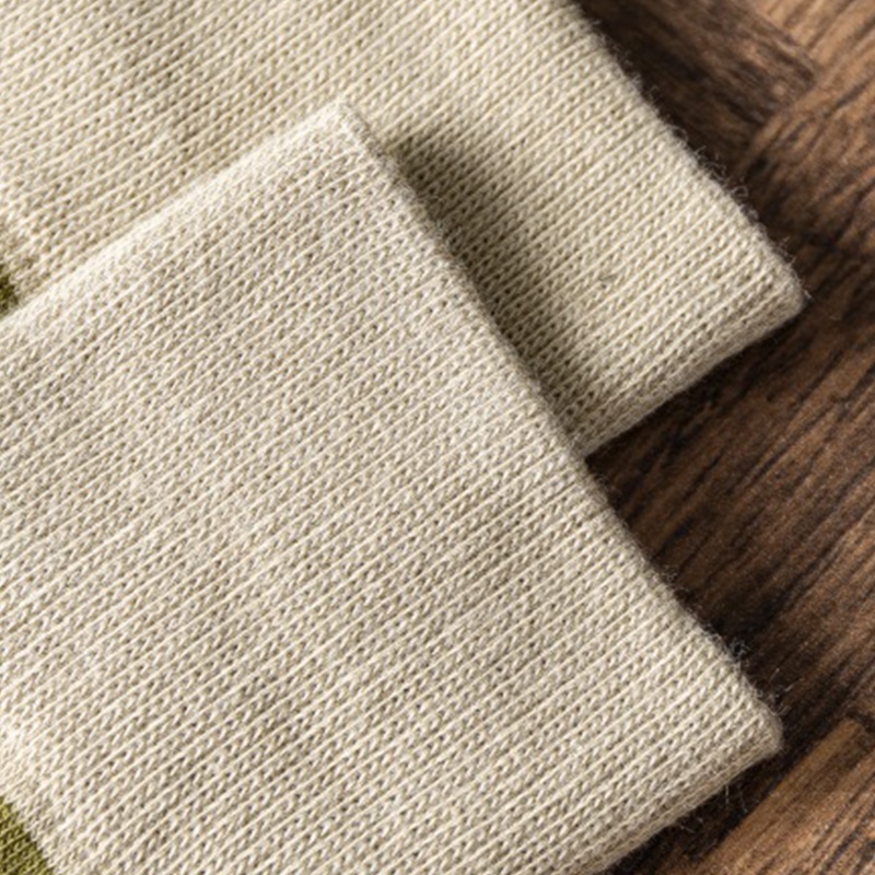 XIXI Vớ cotton cổ cao in họa tiết kim cương màu sắc tương phản thời trang mùa thu cho nữ