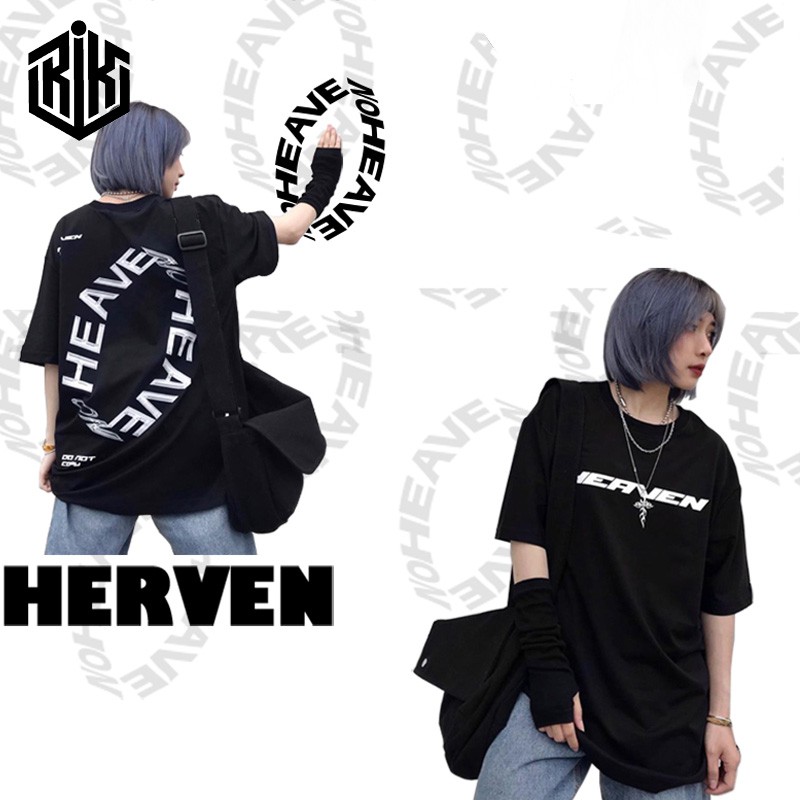 Áo thun tay lỡ RIK nam nữ Unisex, áo phông form rộng Oversize ATL115 | BigBuy360 - bigbuy360.vn