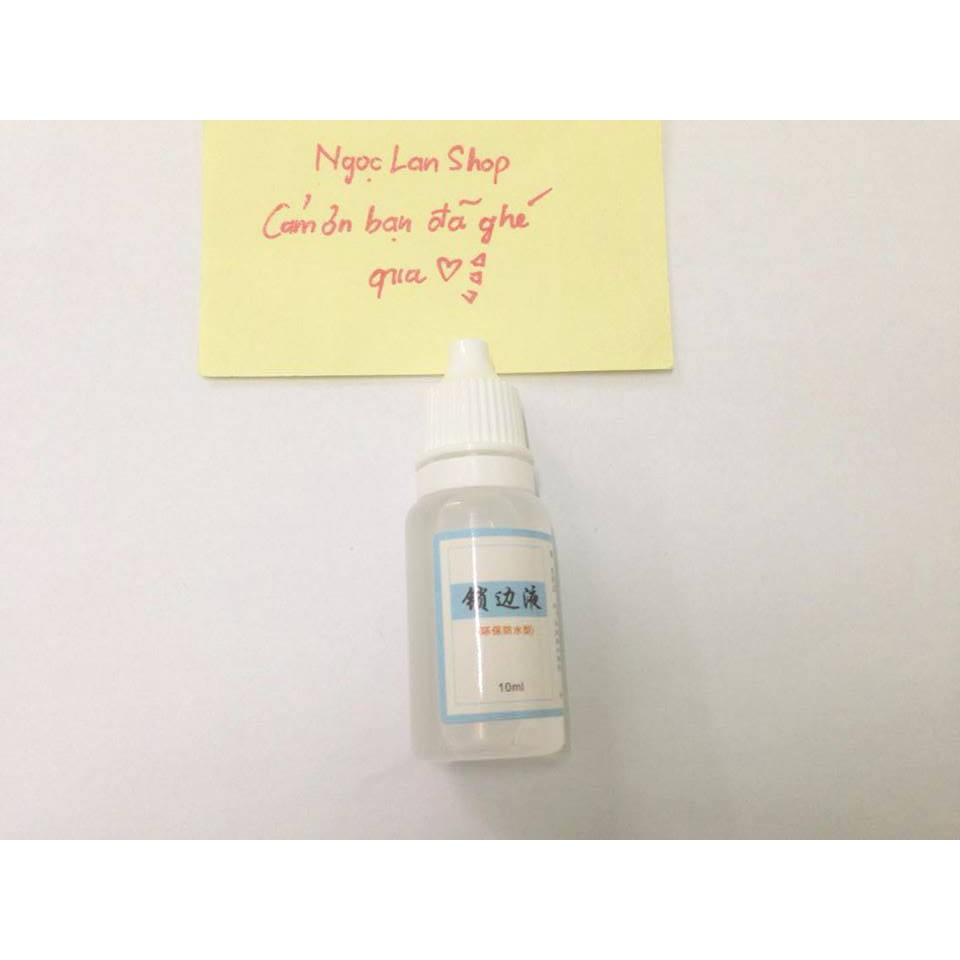 Keo chống tưa mép vải