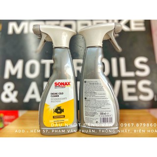 Nước rửa kim loại, nhôm, đầu bò Sonax Engine Cold chính hãng