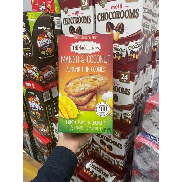 Bánh Cranberry Almond Thin Cookies