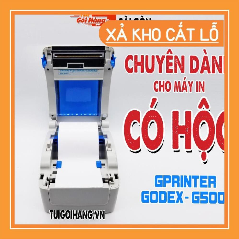 Giấy In Nhiệt  Khổ A6 100x150mm Dạng Cuộn 350 Tem In Đơn Shopee Có Sẵn Lớp Dán