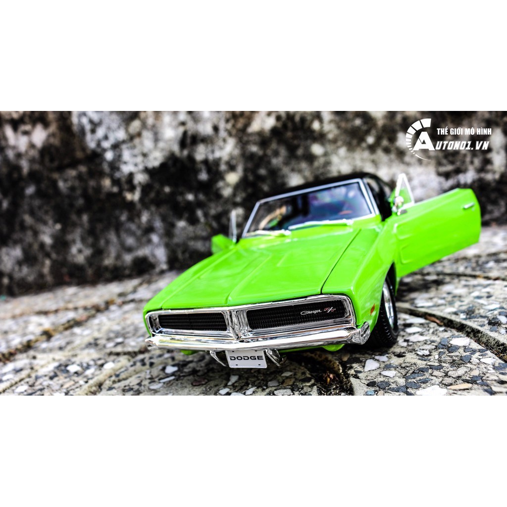 MÔ HÌNH XE CLASSIC MUSCLE - 1969 DODGE CHARGER 1:18 MAISTO 2900