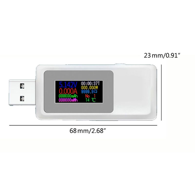 Usb Kiểm Tra Dòng Điện Màn Hình Màu KWS MX19