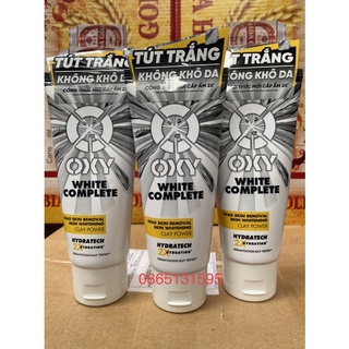 OXY White Complete - Kem rửa mặt tút sáng từ đất sét trắng 100g