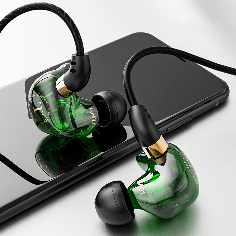 Tai Nghe Nhét Tai tm01 Có Micro Âm Thanh Siêu Trầm Jack 3.5Mm Năm 2022