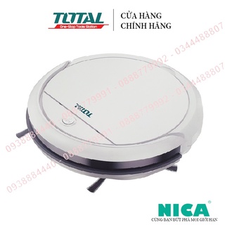 Máy hút bụi tự động dùng pin total tvcrg30261 13.5v robot quét nhà, lau nhà kích thước 300*75mm, chế độ sạc pin tự động