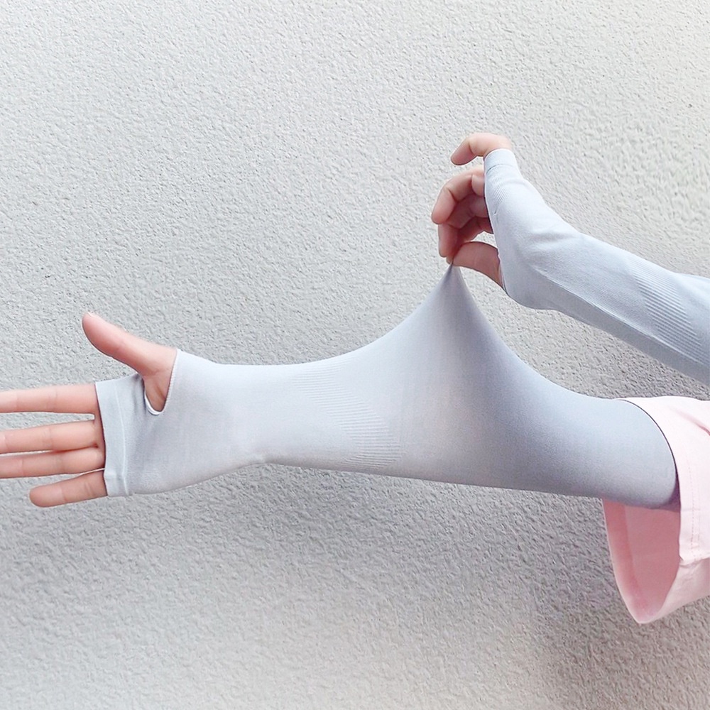 Găng Tay Chống Nắng Chống Tia Cực Tím Màu Sắc gradient Dành Cho Nam Và Nữ