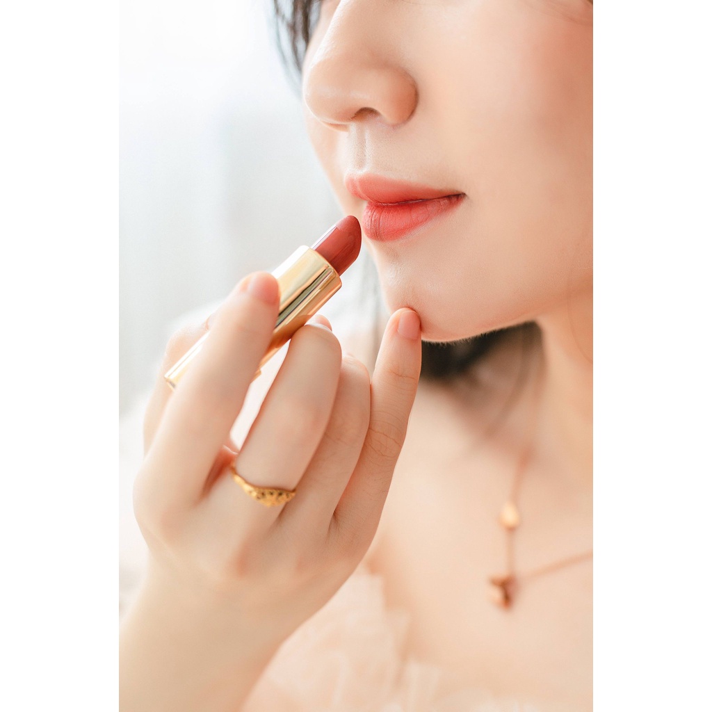 son môi Gobo Nature matte 4.5g, Son không chì, nguyên liệu thiên nhiên, son an toàn cho Mẹ bầu,bé gái, Đẹp, sang trọng