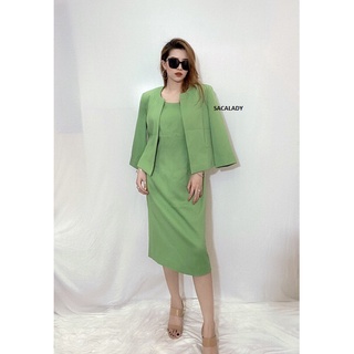 Set Vest Đầm Emily - 3722