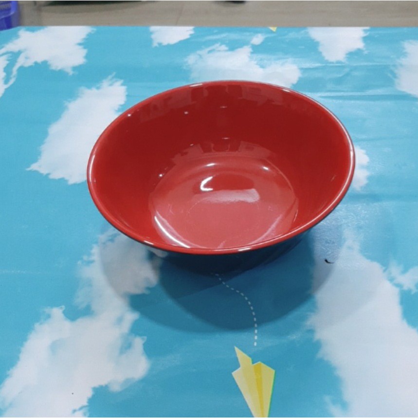 Tô tròn 2 lớp đỏ đen melamine ,Tô melamine X6,X7,X8 hàng chất lượng Cao Cấp