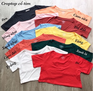 ÁO CROP TOP CỰC PHẨM MỀM MỊN MÁT