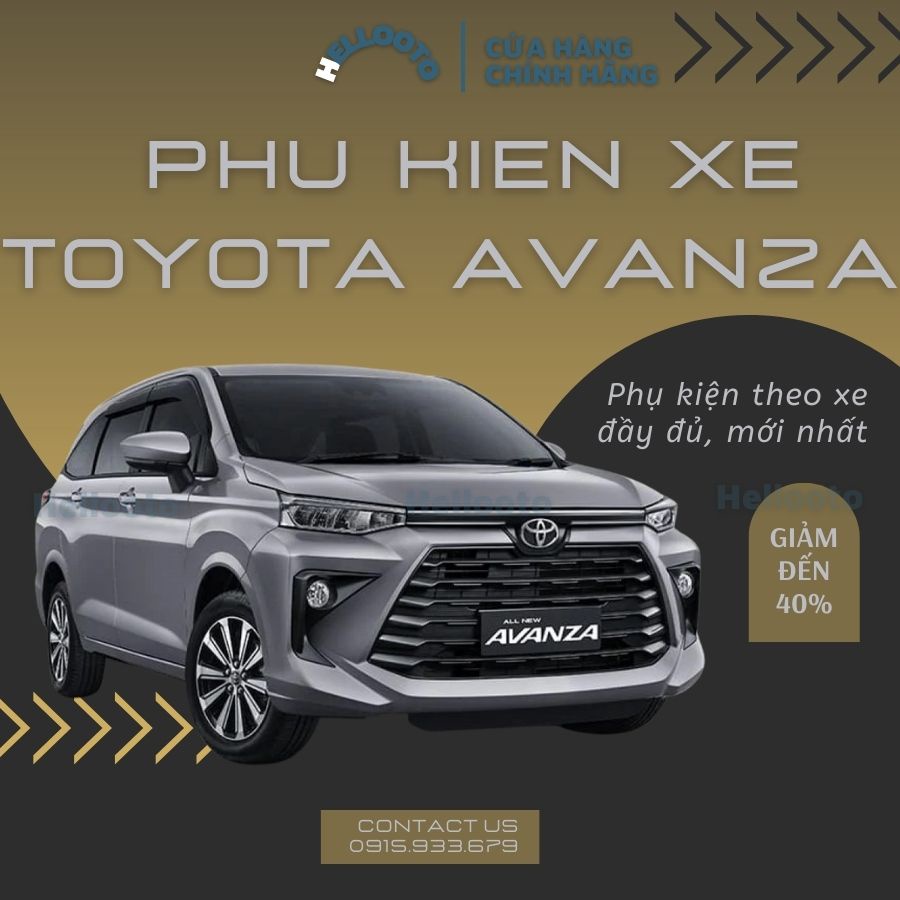 Phụ kiện ô tô xe Toyota Avanza 2022 2023 2024 phụ kiện trang trí cho xe  Avanza Mới, Đầy Đủ Nhất