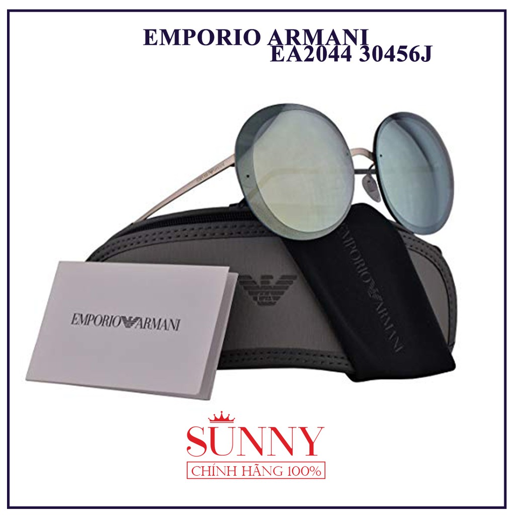 Kính mát nam nữ thời trang Emporio Armani EA2044 30456J chính hãng