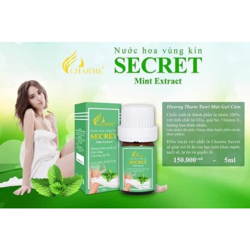 Nước hoa vùng kín( secret)