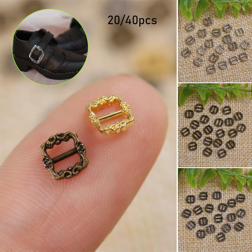 YOLA Set 20 / 40 Nút Bấm 4 Màu Chất Lượng Cao Cho Búp Bê