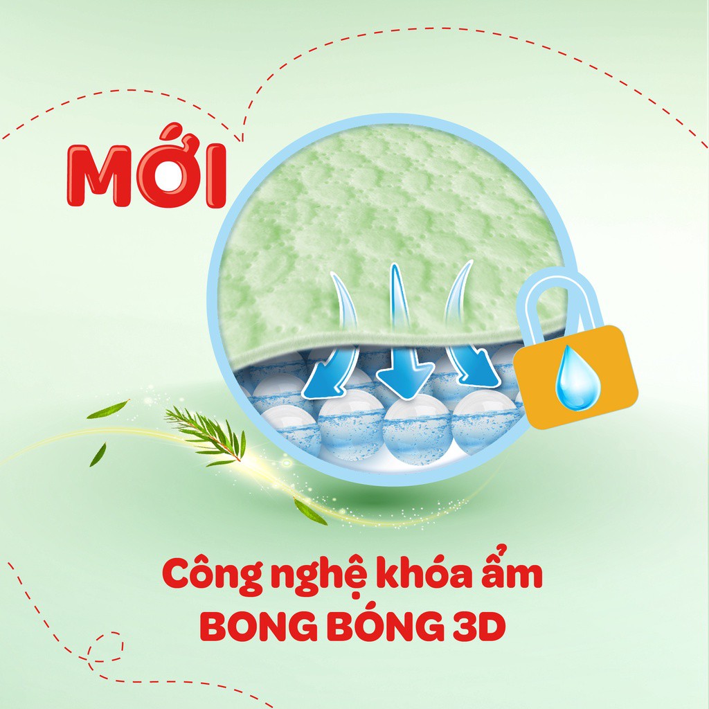 [MKB Gift] Tã quần Huggies Tràm Trà Tự Nhiên Dry Pants Jumbo M42 + Tặng 6 miếng