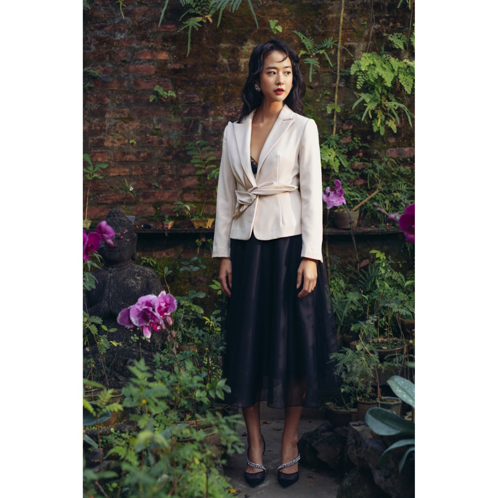 [Mã WABRIVY33 giảm 10% tối đa 50k đơn từ 250K] Áo Vest nữ xoắn eo thiết kế IVY moda MS 67M6041