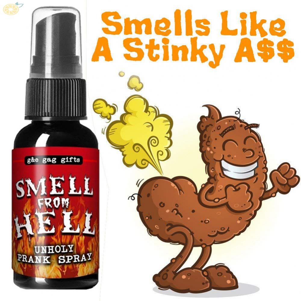 30ML Novelties Liquid-Fart Gag Prank Joke Spray Can Stink Bomb Smelly Stinky Gas