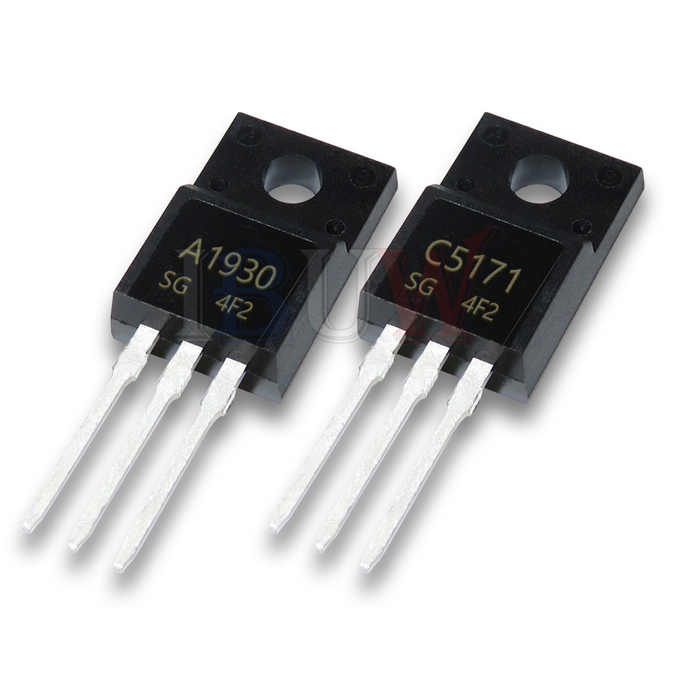 10 Cặp 2SA1837 2SC4793 2SA1930 2SC5171 2SA2210 2SC6082 2SA2222 2SC6144 TO220F TO-220F