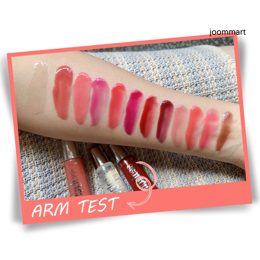 【JM】HANDAIYAn 10ml Candy Color Jelly Lip Gloss Plumper Moisturizing Liquid Lipstick