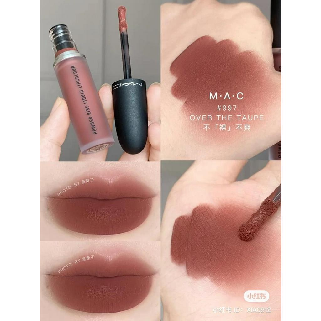 Son kem MAC Powder Kiss Liquid - 996 Date-Maker