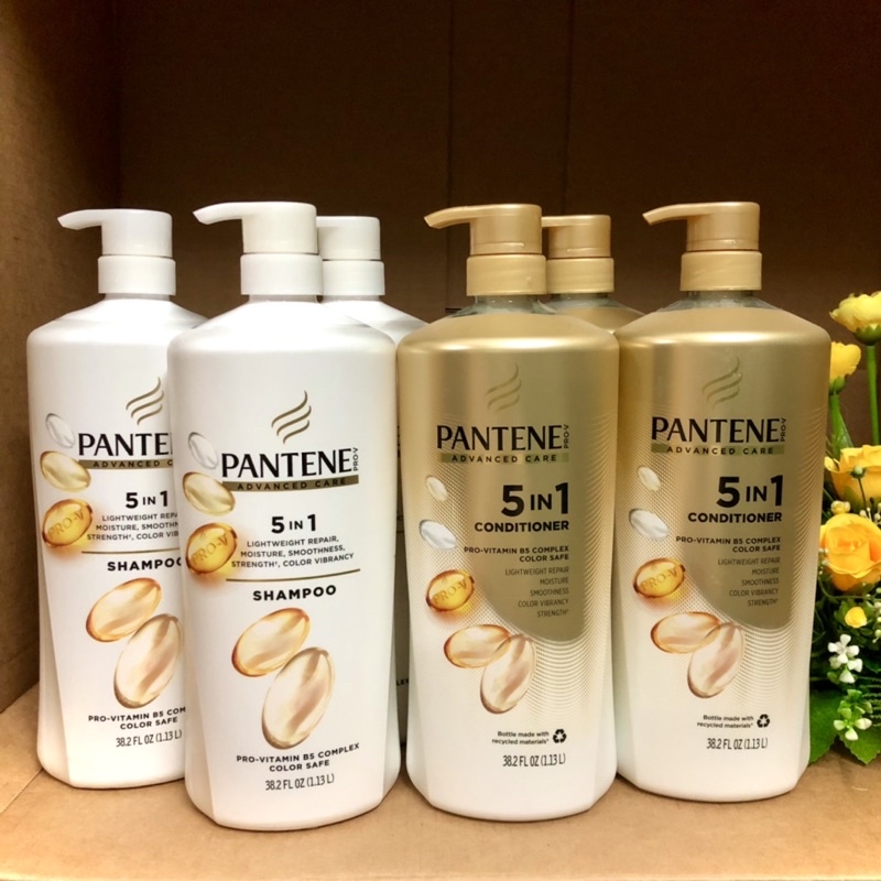 ❤️ [Date 10/2023] Bộ Dầu Gội Xả Pantene Pro V Advanced Care 1.13 lít Mỹ (Mẫu Mới Nhất)