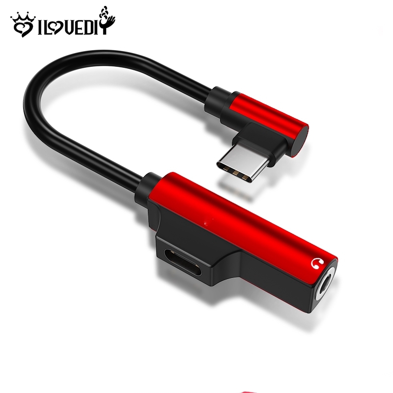 Dây Cáp Chuyển Đổi Cổng Usb Type C Sang Cổng Âm Thanh 3.5mm 2 Trong 1