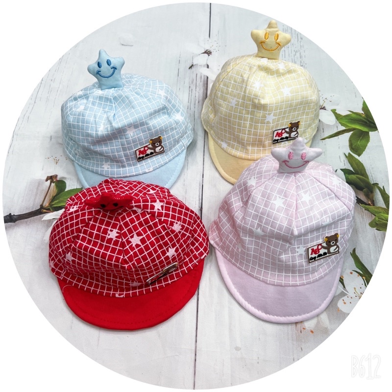 Nón lưỡi trai sơ sinh hình sao
