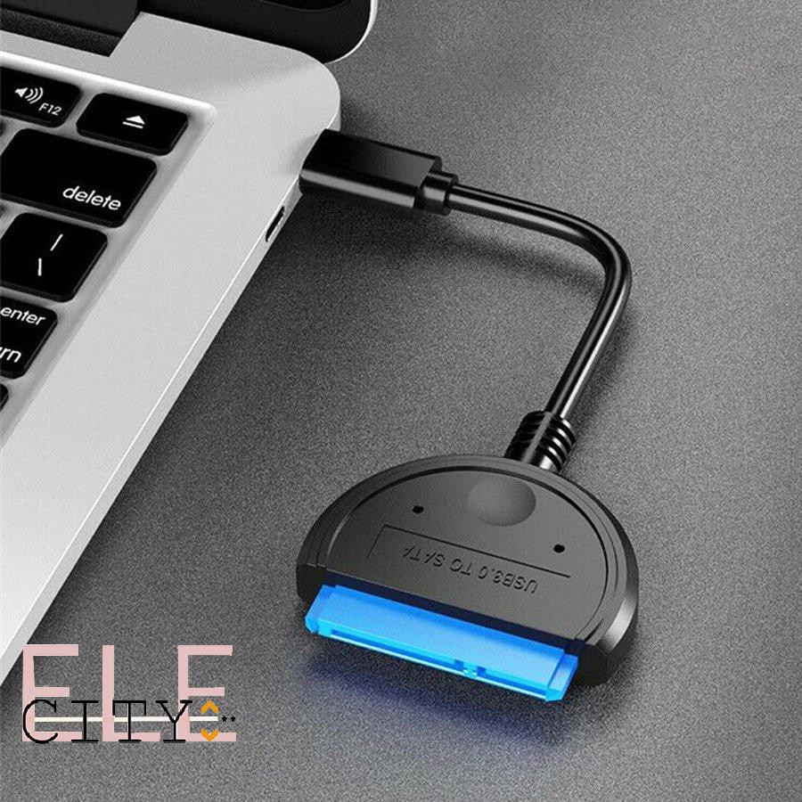 999ele⚡ USB 3.1 Type C to SATA III HDD SSD 2.5&quot; Hard Drive Adapter Cable 22-Pin UASP Practical portable adapters