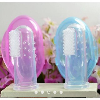 Tưa lưỡi silicol 2 chức năng cho bé