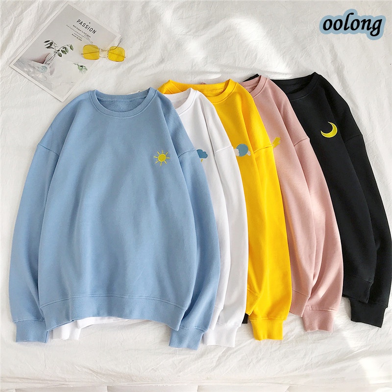 Áo Sweater Tay Dài Cổ Tròn In Hình Thời Trang Hàn Quốc Cho Nam Size M-5Xl