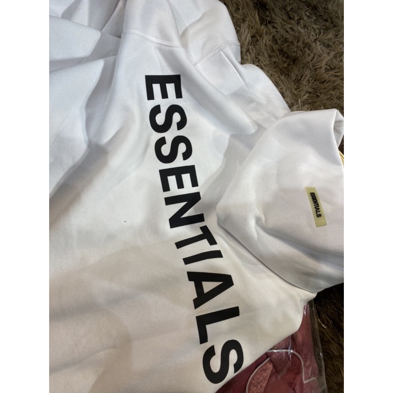 Áo Hoodie nỉ bông ESSENTIALS