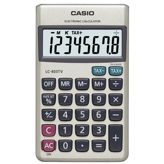 Máy tính CASIO LC 403TV chính hãng bảo hành 5 năm