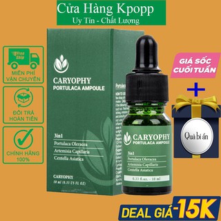 Serum ngăn ngừa mụn và thâm Caryophy Chính Hãng - Serum Mụn Ngăn Ngừa Mụn Ẩn,Mụn Đầu Đen 10ml NEW
