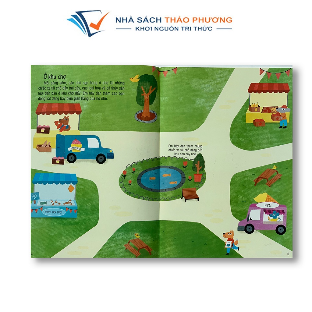 Sách - Bóc dán thông minh (Bộ 6 cuốn)