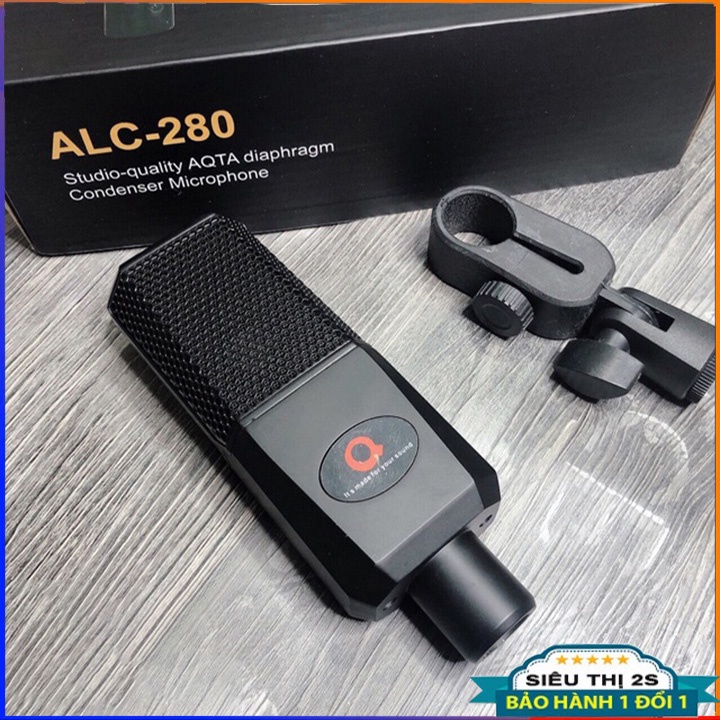 Mic thu âm livestream lọc âm thanh chuyên nghiệp ALC-280