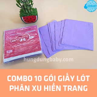 Giấy lót phân su 3 lớp chống thấm hiền trang