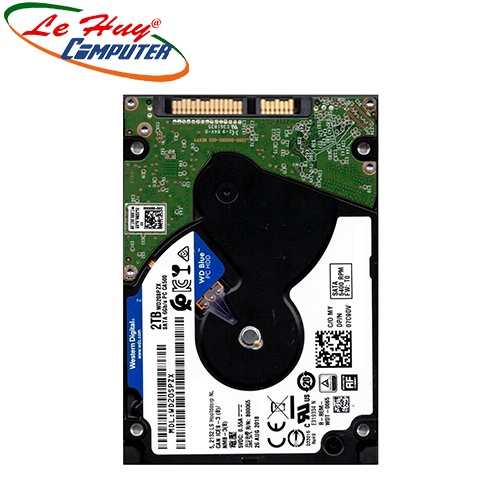 Ổ cứng HDD Laptop Western 2TB Blue 2.5 inch 5400RPM SATA3 128MB Cache (WD20SPZX)