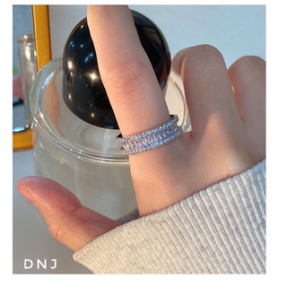 nhẫn hết full đá bạc ta sang chảnh